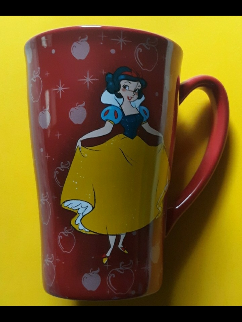 Snow White Red and Yellow Character Mug